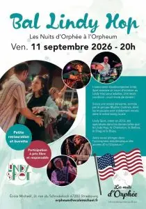 Affiche du bal lindy hop